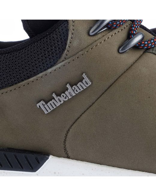 Timberland Brown Field Trekker Low Lace Hiking Boots for men