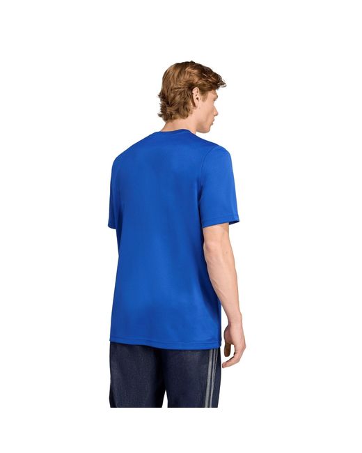Adidas Blue France Rugby Supporter T-Shirt 2025 Adults for men