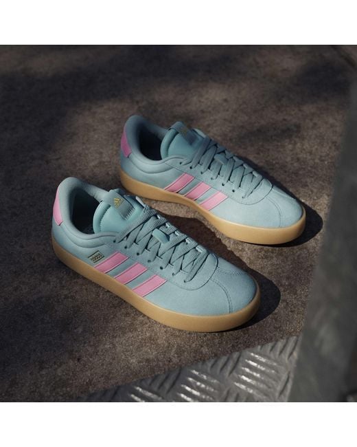 Adidas Blue Vl Court 3.0 Trainers for men