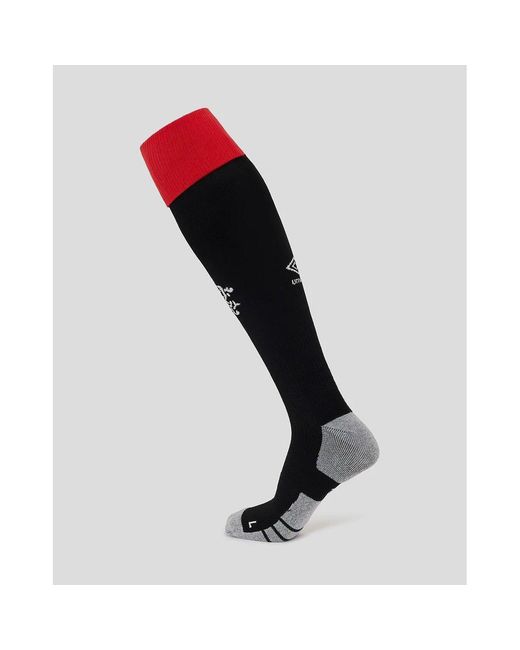 Umbro Black Rangers Home Socks 2025 2026 Adults for men
