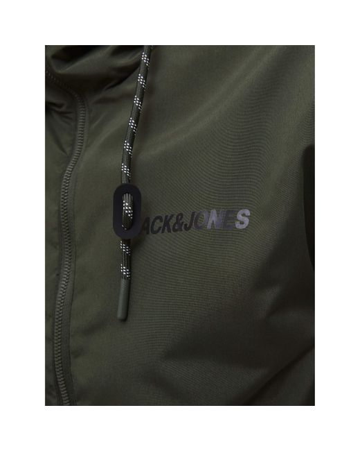 Jack & Jones Green Bomber Jacket for men