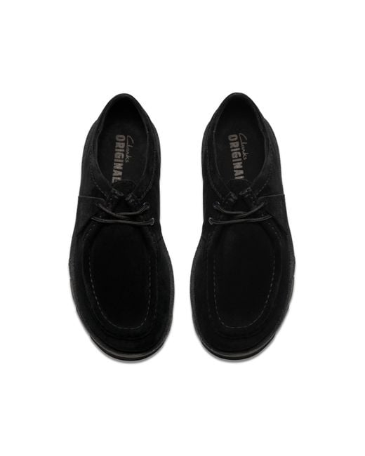 Clarks Black Meare Walla for men