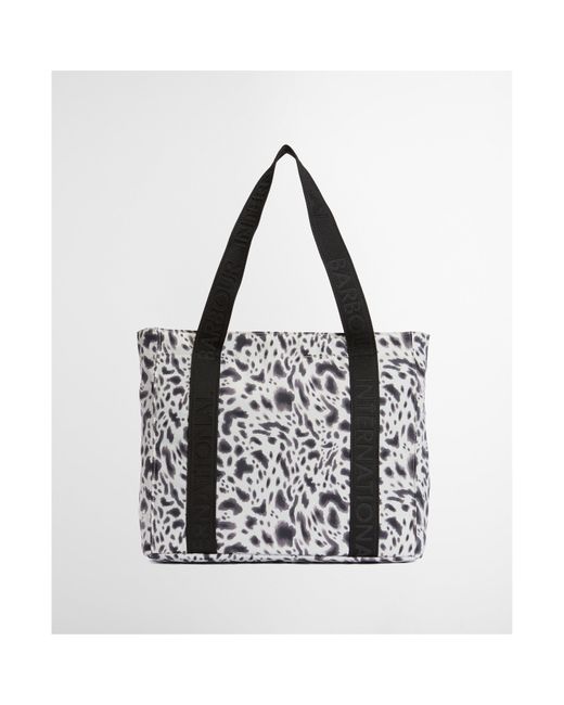 Barbour Black Boulevard Tote Bag