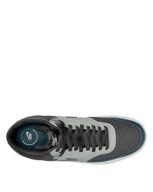 Nike Blue Court Vision Mid Next Nature for men