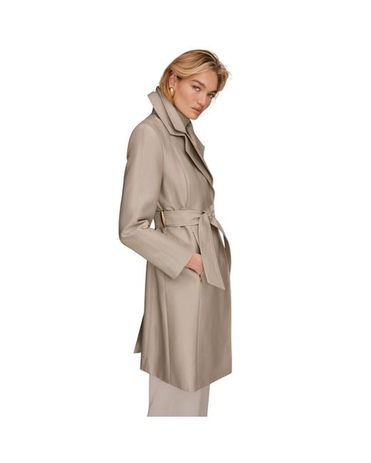 Donna Karan Natural Trench Coat