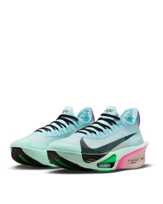 Nike Green Alphafly 3 Running Shoes