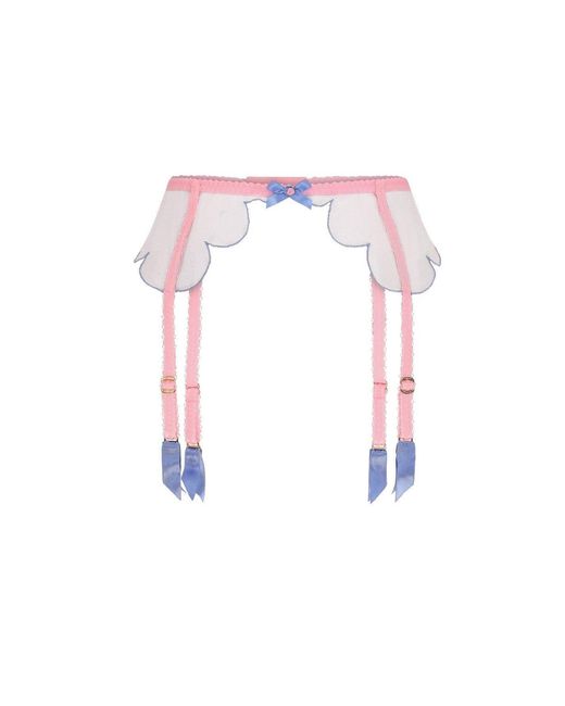 Agent Provocateur Pink Lorna Suspender