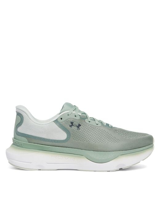 Under Armour Green Infinite Pro Entry Road Running Shoes for men
