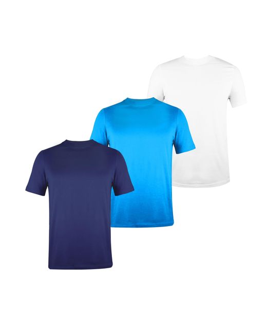 Donnay Blue 3 Pack T Shirts for men