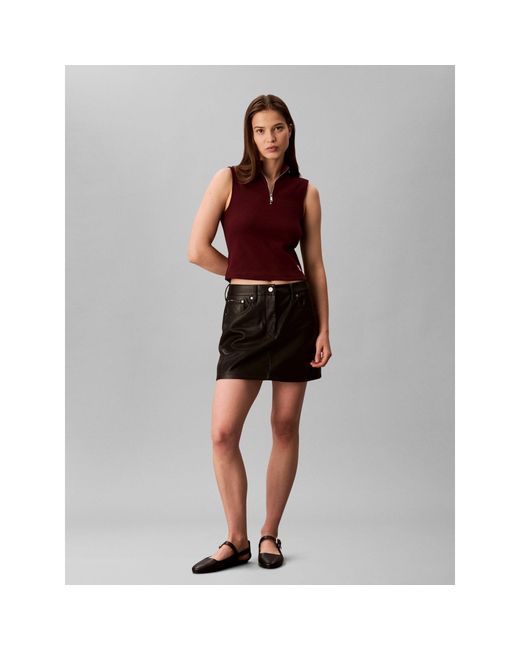 Calvin Klein Red Tank Vest