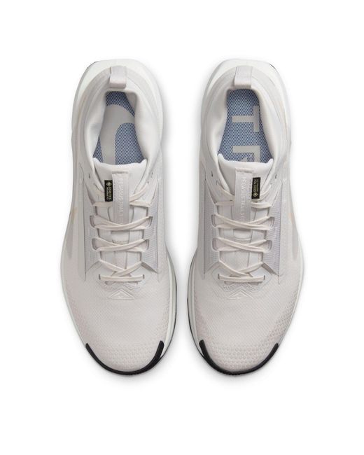 Nike White Pegasus Trail 5 Gore-Tex Running Shoes for men