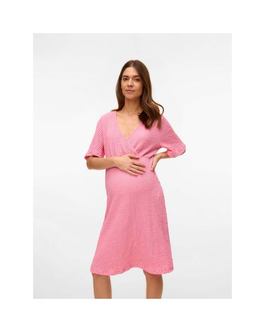 Mama.licious Pink Mama Tess Jrs Mini Dress
