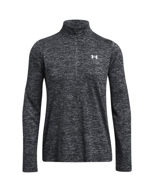 Under Armour Black Tech Half Zip Top
