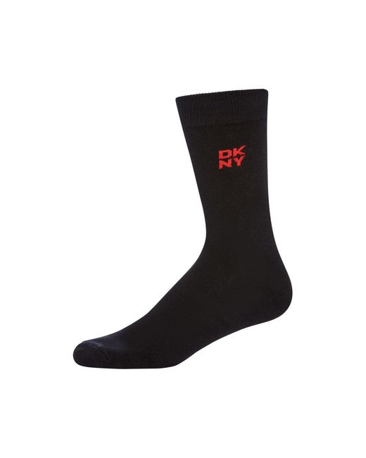 DKNY Black 3 Pack Gift Socks Fink for men