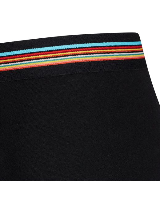 Paul Smith Black 3-Pack Signature Stripe Waistband Boxer Briefs for men