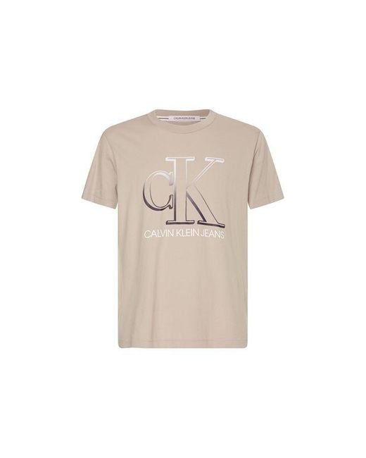Calvin Klein Natural Degrade Mono T Shirt for men