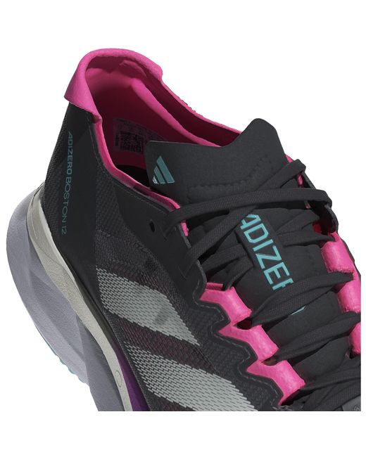 Adidas Blue Adizero Boston 12 Road Running Shoes