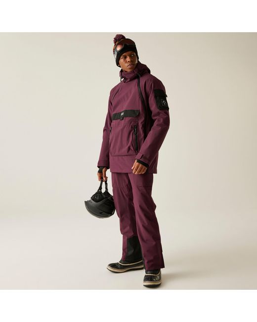 Dare 2b Red T-Bar Ii Ski Insulated Waterproof Jacket for men