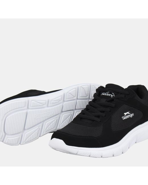 Slazenger 1881 Black Force Mesh Trainer for men