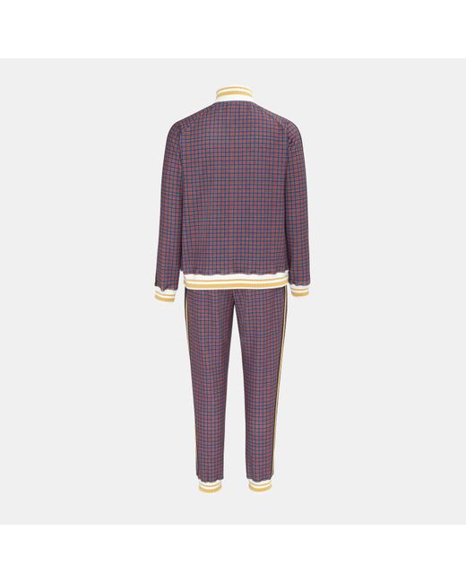 Lonsdale Purple Gent Tracksuit for men