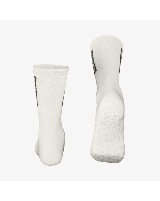 Shrey White Master Grip Plus Socks for men