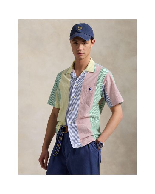 Polo Ralph Lauren Multicolor Fun Seersucker Short-Sleeve Patterned Shirt for men