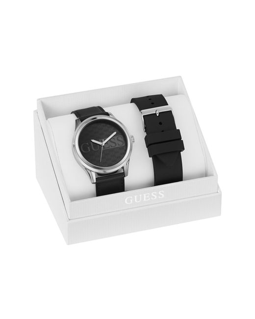 Guess Black Analogue Quartz Watch for men