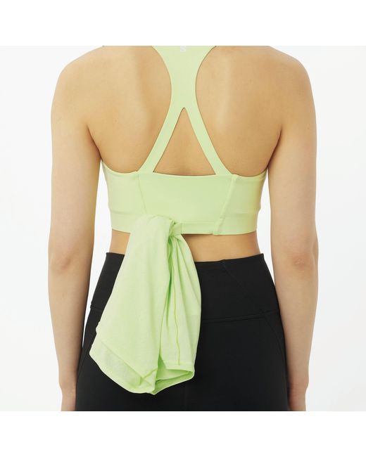 Salomon Green Shakeout Bliss Sports Bra