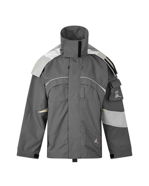 Roa Gray Gale 10K Rain Anorak Jacket for men