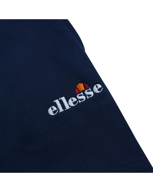Ellesse Blue Closed Hem Fleece Joggers for men