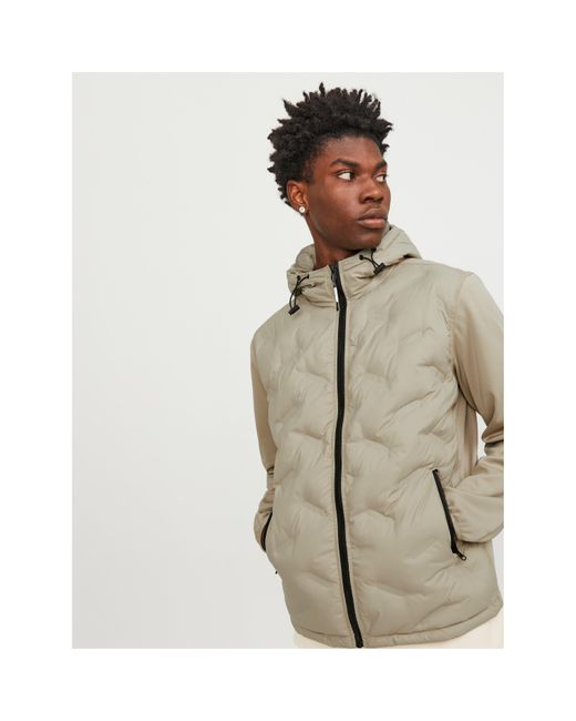 Jack & Jones Natural Lightweight Hybrid Jacket for men
