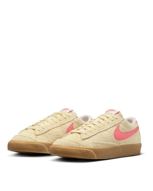 Nike Pink Blazer Low Trainers