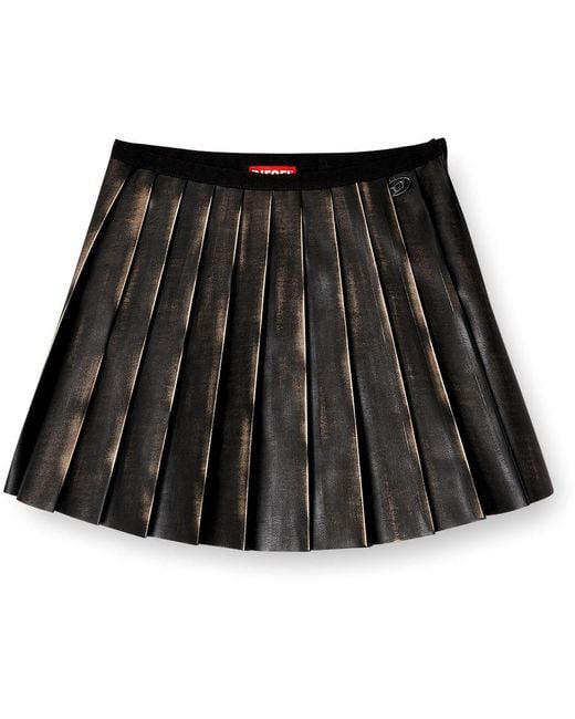 DIESEL Black Mini Skirt