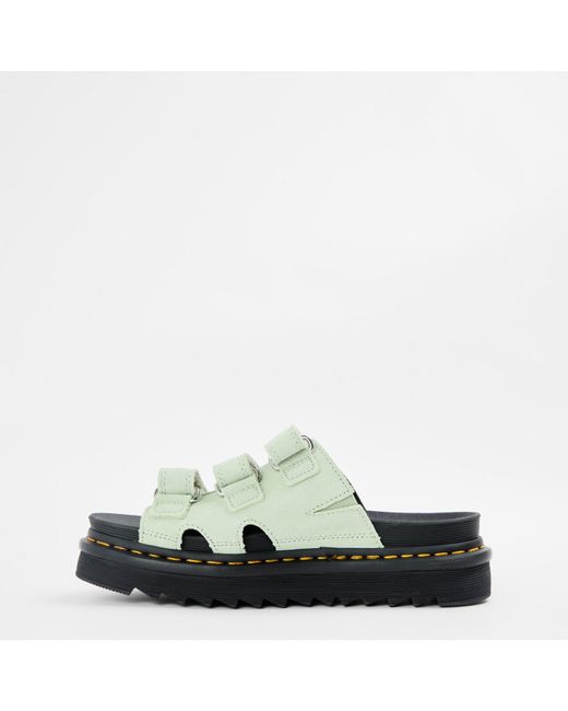 Dr. Martens Green Raine Sandal