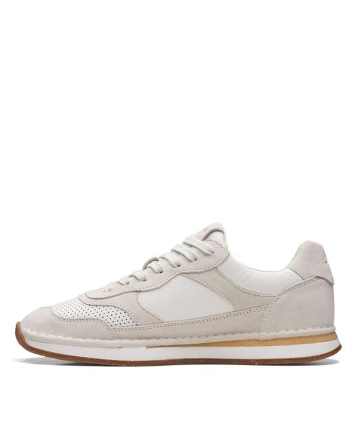 Clarks White Craft Run Tor for men