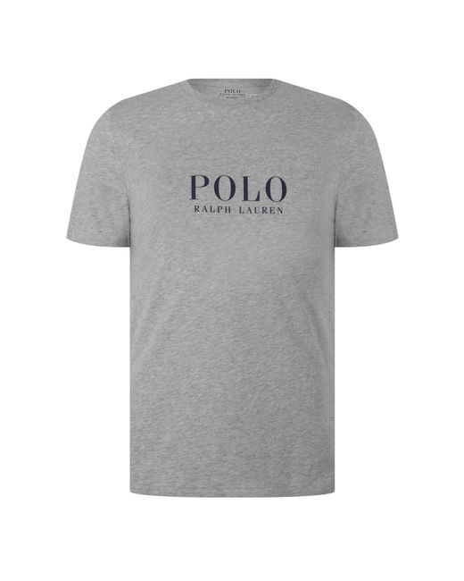 Polo Ralph Lauren Gray Box Logo T-Shirt for men