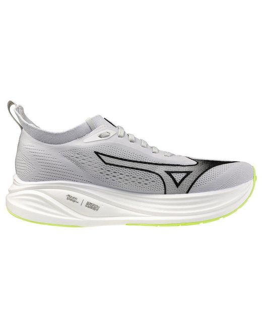 Mizuno White Neo Zen 2 Road Running Shoes for men