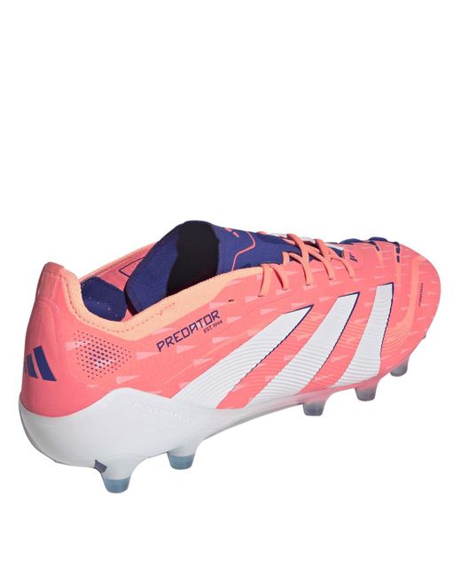Adidas Pink Pred Elite Ag for men