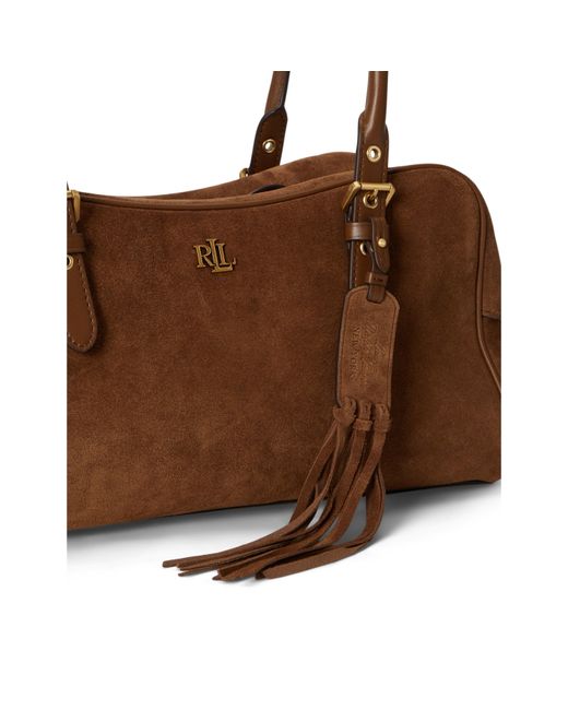 Ralph Lauren Brown Satchel Bag