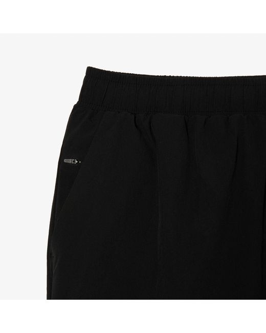 Lacoste Black Quick Drying Swim Shorts for men