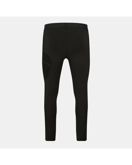 Lacoste Black Long Moisture Wicking Leggings for men