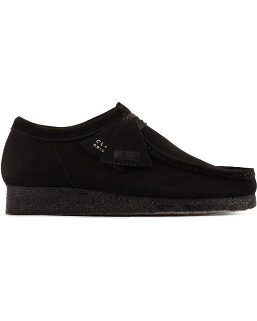 Clarks Black Wallabee