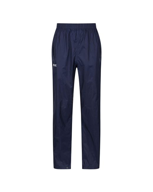 Regatta Blue Pack-It Overtrousers for men