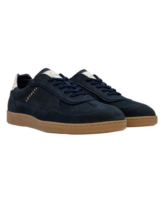 Loyalti Blue Kyle Low Trainers for men