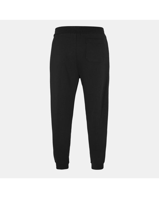 Polo Ralph Lauren Black Closed Hem Fleece Joggers for men