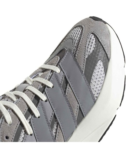 Adidas Gray Lightblaze Trainers for men