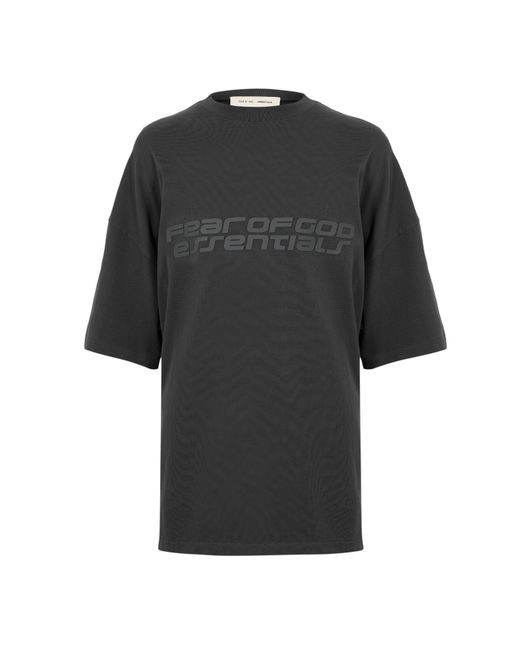 Fear Of God Black Oversized T-Shirt for men