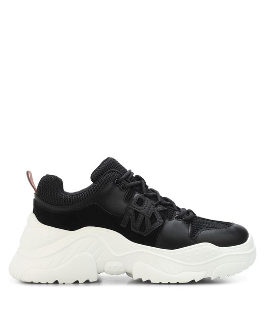 DKNY Black Odella Chunky Trainers