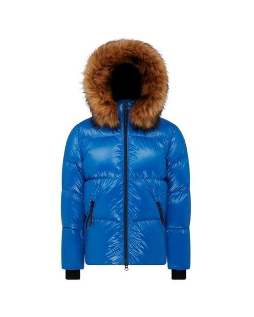 ARCTIC ARMY Blue 's Faux Puffer Jacket for men