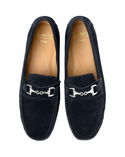 Loake Blue Loafers for men